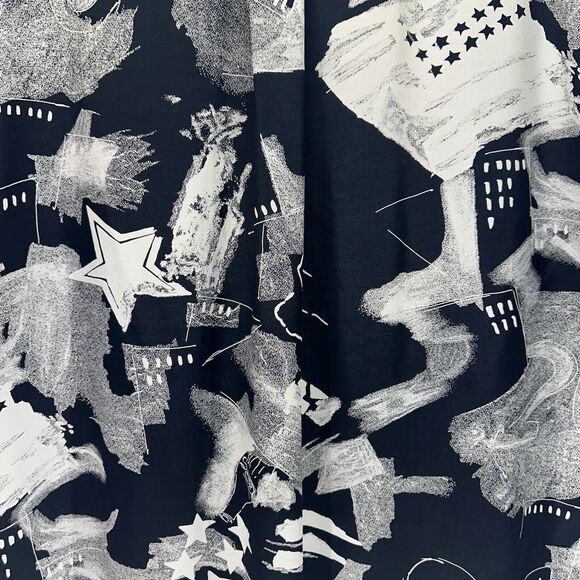 Vintage Haupt Germany Camp Shirt Mens XL Abstract Print Art to Wear Geometric - Picture 9 of 14